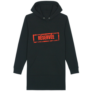 Robe hoodie à capuche Bio Réservée Premium